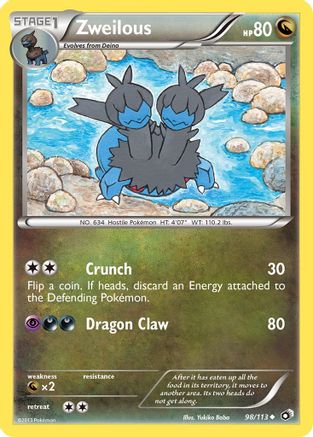 Zweilous 098/113 - Legendary Treasures Reverse Holofoil